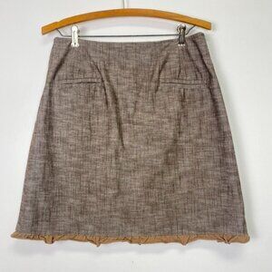 Matilda Jane Brown Ruffle Hem Skirt